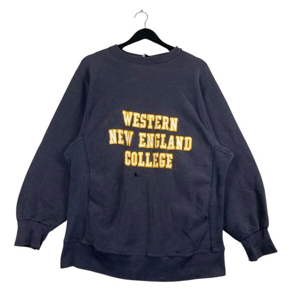 Vintage Western New England College Crewneck Large - Picture 1 of 7